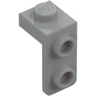 LEGO Medium Stone Gray Bracket 1 x 1 with 1 x 2 Plate Down (79389)