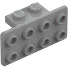 LEGO Střední kamenná šedá Konzola 1 x 2 - 2 x 4 (21731 / 93274)