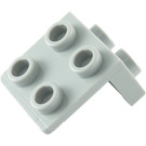 LEGO Mittleres Steingrau Halterung 1 x 2 mit 2 x 2 (21712 / 44728)