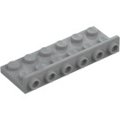 LEGO Medium Stengrå Fäste 2 x 6 med 1 x 6 Upp (64570)