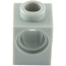 LEGO Medium Stone Gray Brick 1 x 1 with Hole (6541)