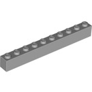 LEGO Medium Stone Gray Brick 1 x 10 (6111)