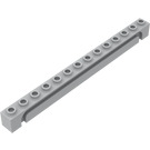 LEGO Grigio pietra medio Mattoncino 1 x 14 con Channel (4217)