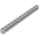 LEGO Medium Stone Gray Brick 1 x 14 with Channel (4217)