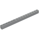 LEGO Medium Stone Gray Brick 1 x 16 (2465)