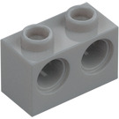 LEGO Medium Stone Gray Brick 1 x 2 with 2 Holes (32000)