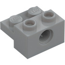 LEGO Medium steengrijs Steen 1 x 2 met Gat en 1 x 2 Plaat (73109)