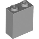 LEGO Gris pierre moyen Brique 1 x 2 x 2 avec support d'essieu intérieur (3245)