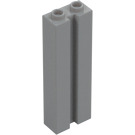 LEGO Medium Stone Gray Brick 1 x 2 x 5 with Groove (88393)