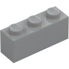 LEGO Medium Stone Gray Brick 1 x 3 (3622)
