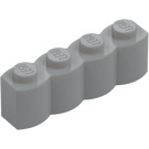 LEGO Medium Stengrå Kloss 1 x 4 Log (30137)