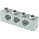 LEGO Medium Stone Gray Brick 1 x 4 with Holes (3701)