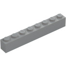 LEGO Střední kamenná šedá Kostka 1 x 8 (3008)