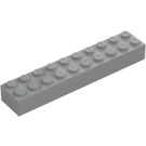 LEGO Střední kamenná šedá Kostka 2 x 10 (3006 / 92538)