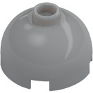 LEGO Medium Stone Gray Brick 2 x 2 Round with Dome Top (Safety Stud, Axle Holder) (3262 / 30367)