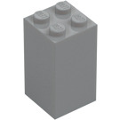 LEGO Střední kamenná šedá Kostka 2 x 2 x 3 (30145)