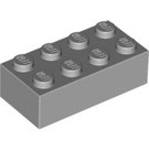 LEGO Mittleres Steingrau Backstein 2 x 4 (3001 / 72841)