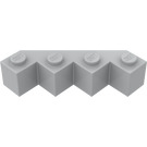 LEGO Medium Steengrijs Steen 4 x 4 Facet (14413)