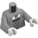 LEGO Medium Stone Gray Choir Ghost Torso (973)