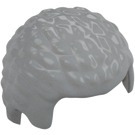 LEGO Medium Stone Gray Coiled Hair (21778)