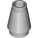 LEGO Medium Stone Gray Cone 1 x 1 with Top Groove (28701 / 59900)