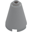 LEGO Medium Stone Gray Cone 2 x 2 x 2 (Open Stud) (3942 / 14918)