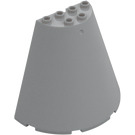 LEGO Medium Stone Gray Cone 8 x 4 x 6 Half (47543 / 48310)