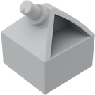 LEGO Medium Stone Gray Console 2 x 2 for Steering Wheel (30640)