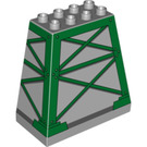 LEGO Gris pierre moyen Cranky Base 3 x 6 x 5 (54011)