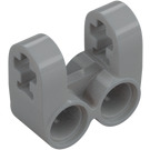 LEGO Medium Stone Gray Cross Block 2 x 2 Split (Axle / Twin Pin) (41678)