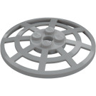 LEGO Grigio pietra medio Dish 6 x 6 Webbed (Supporto quadrato sotto) (4285 / 30234)