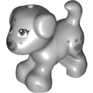 LEGO Medium steengrijs Hond met Grey (30013)