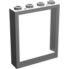 LEGO Medium Stone Gray Door Frame 1 x 4 x 4 (Lift) (6154 / 40527)
