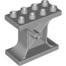 LEGO Medium Stone Gray Duplo Column 2 x 4 x 3 (4537 / 73351)