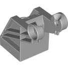 LEGO Mittleres Steingrau Duplo Pick-Oben Kran Arm (doppelte Verstärkung) (15450)