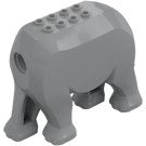 LEGO Gris piedra medio Elephant Cuerpo (77071)