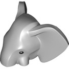 LEGO Mittleres Steingrau Elephant Kopf (77999)