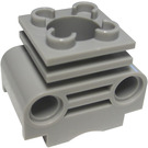 LEGO Medium Stone Gray Engine Cylinder without Slots in Side (2850)