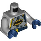 LEGO Gris pierre moyen Excalibur Batman Minifig Torse (973 / 76382)