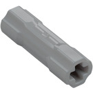 LEGO Medium Stone Gray Extension with Axle Holes (26287 / 42195)