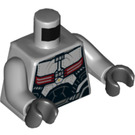 LEGO Mittleres Steingrau Falcon Minifig Torso (973 / 76382)