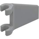 LEGO Medium Stone Gray Flag 2 x 2 Angled with Flared Edge (80324)