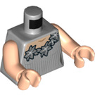 LEGO Medium Stone Gray Fleur Delacour Minifig Torso (973 / 76382)