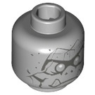 LEGO Medium Stone Gray Gargoyle Minifigure Head (Recessed Solid Stud) (3626 / 22177)