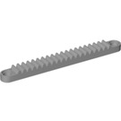 LEGO Medium Stone Gray Gear Rack 10 (6592)