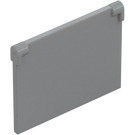 LEGO Medium Stone Gray Glass for Window 1 x 4 x 3 Opening (35318 / 86210)