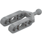 LEGO Medium Stone Gray Half Beam Fork with Ball Joint (6572)