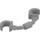 LEGO Medium Stone Gray Handcuffs (Short) (61482 / 97927)