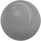 LEGO Medium Stone Gray Hard Plastic Ball 52mm (22119 / 23065)