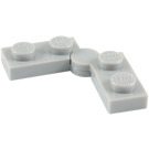 LEGO Medium Stone Gray Hinge Plate 1 x 4 (1927 / 19954)